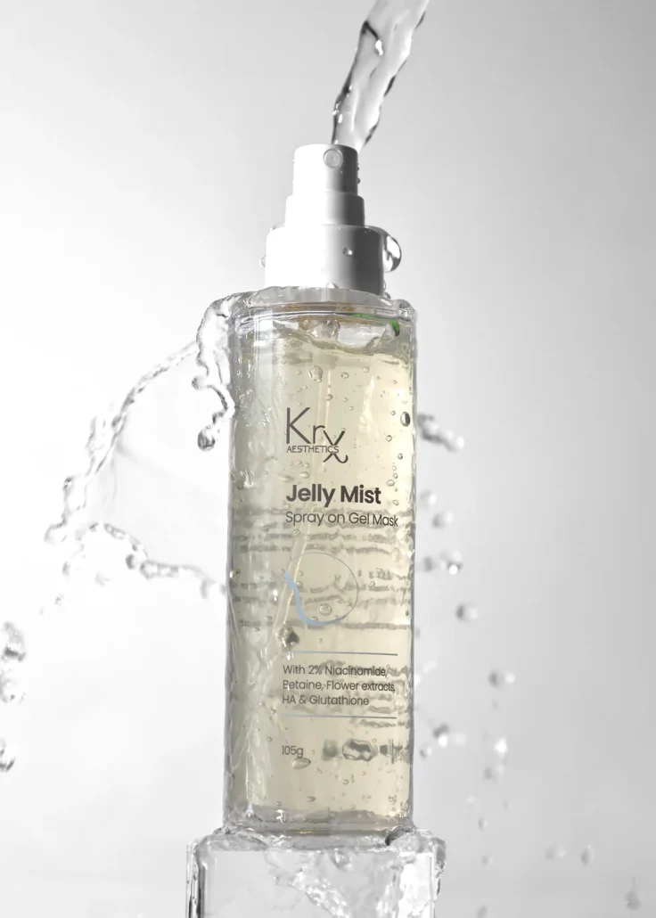 KRX Jelly Mist Spray On Gel Mask – Hydraterend Spraymasker met Instant Glow Effect